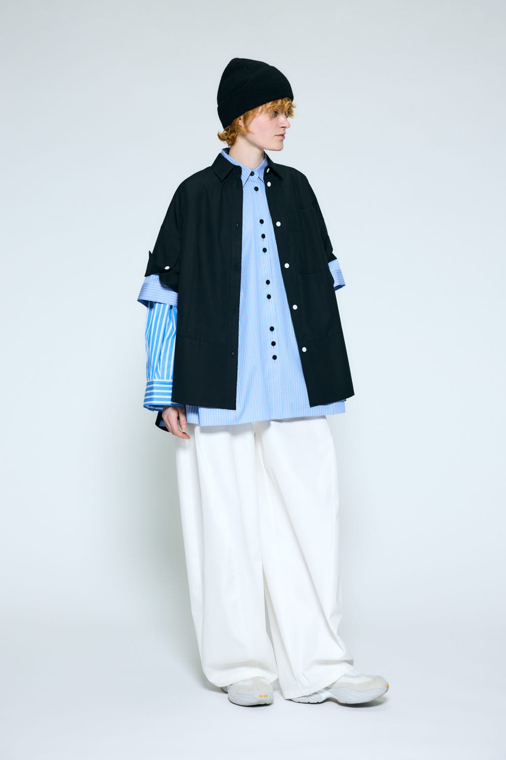 tent line shirt Black M