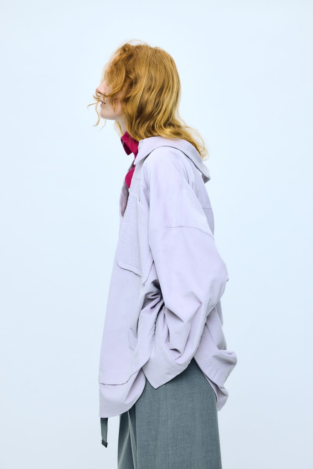 circle shirt Lilac M