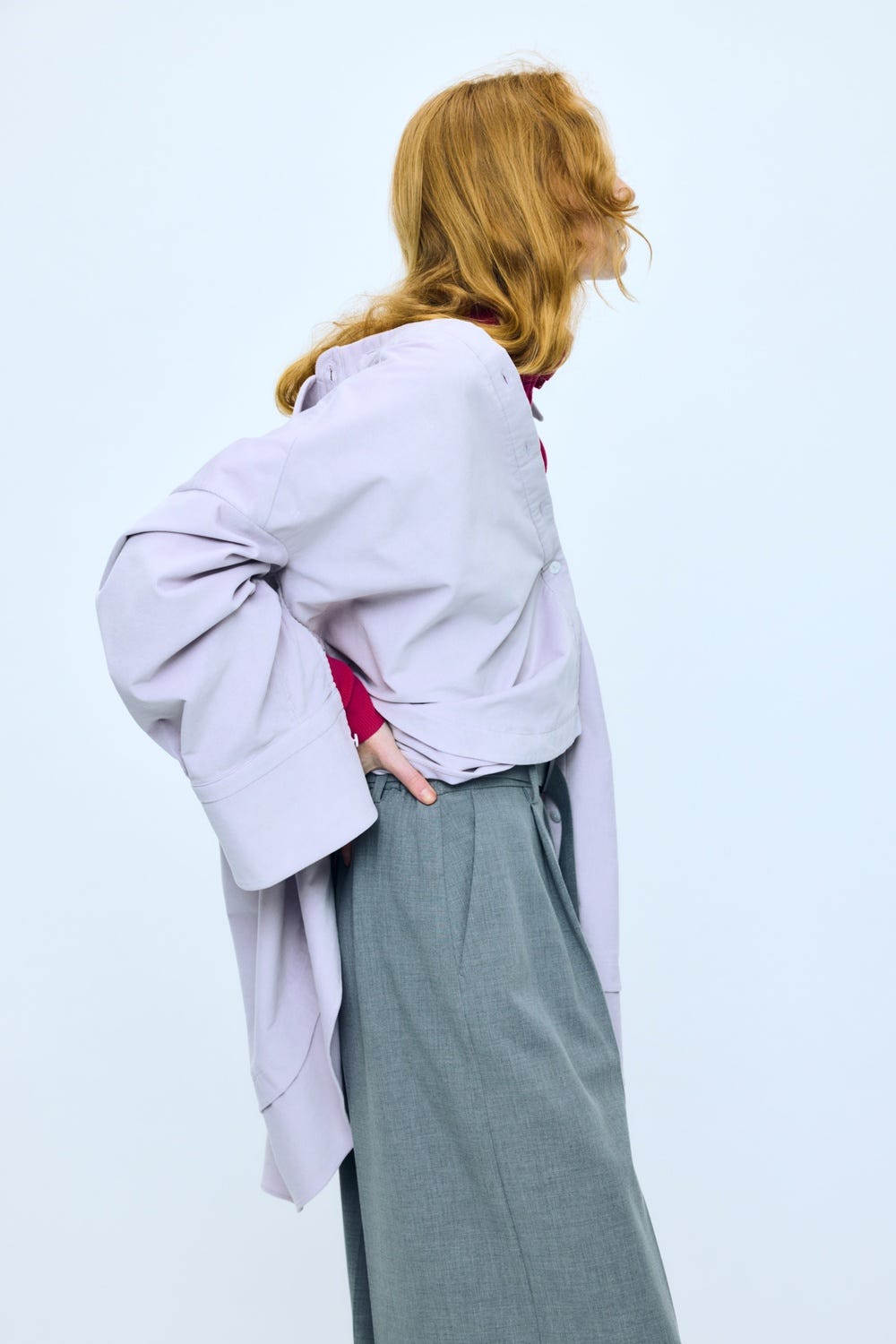 circle shirt Lilac M