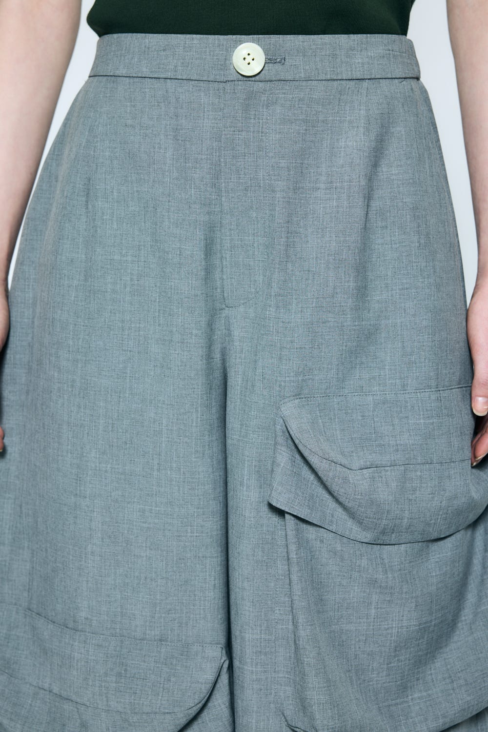 pebble pocket wide pants Wolf S