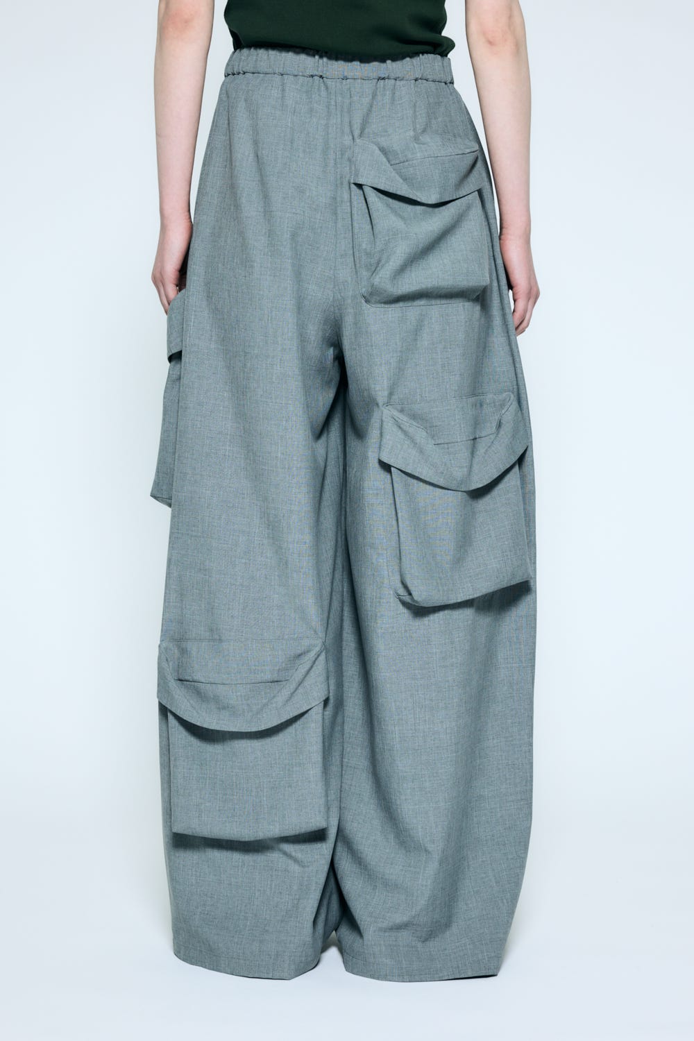pebble pocket wide pants Wolf S