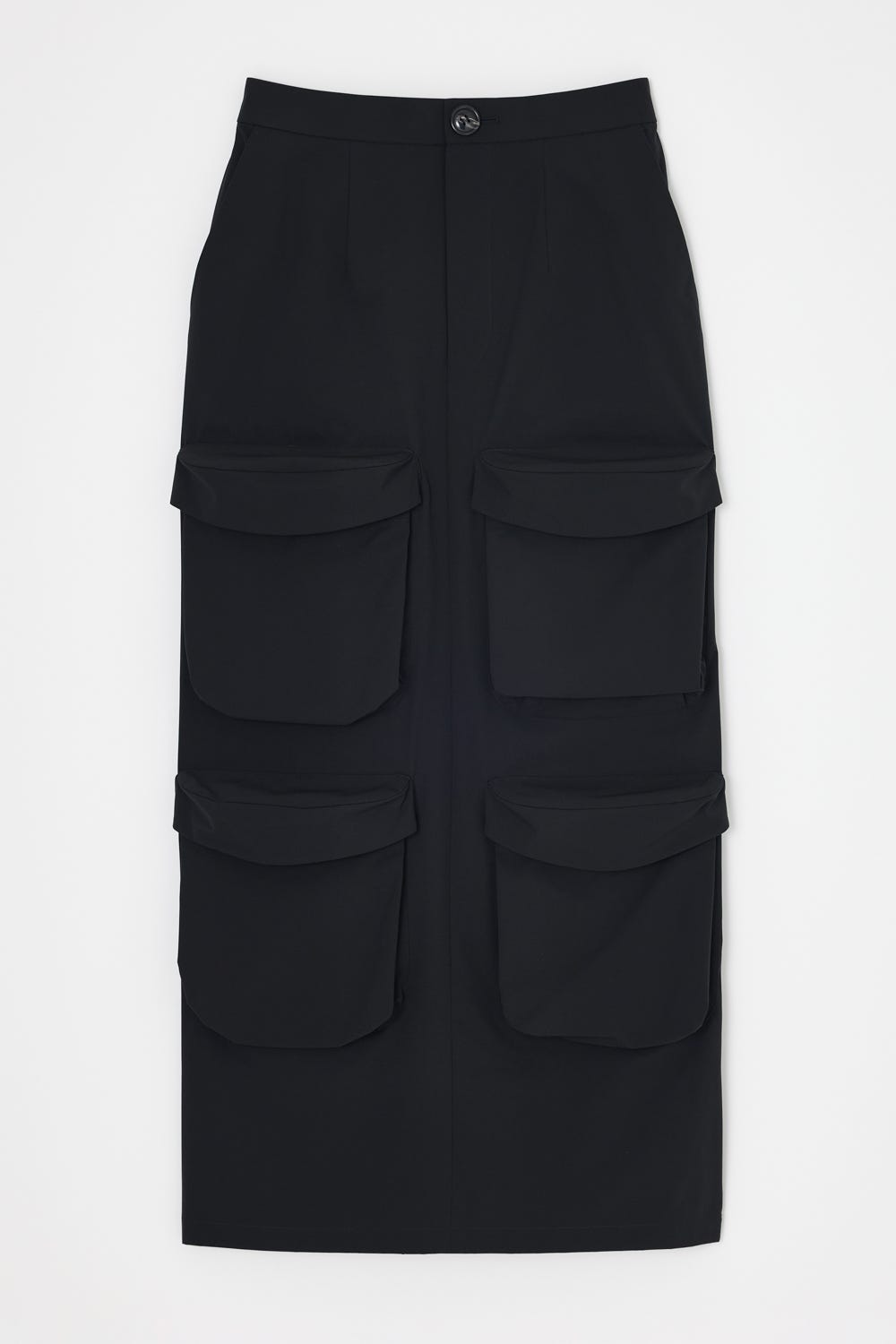pebble cargo skirt Black S