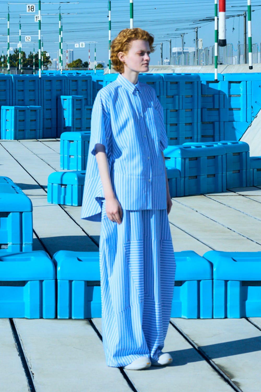 cragtex wide pants Water M