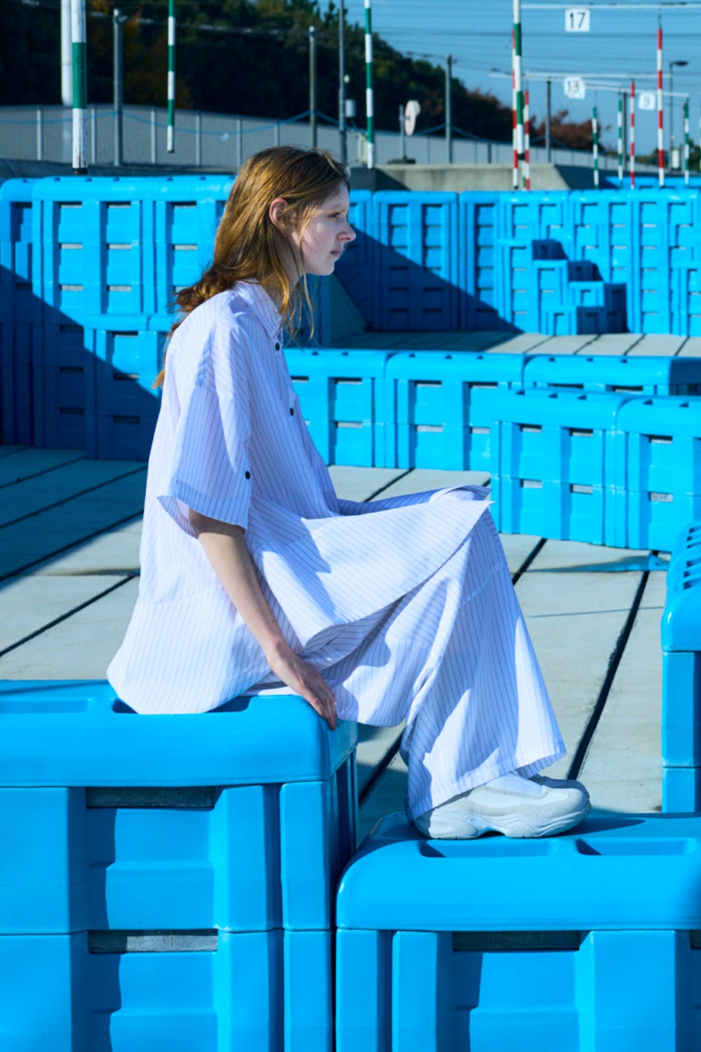 cragtex wide pants Salt S