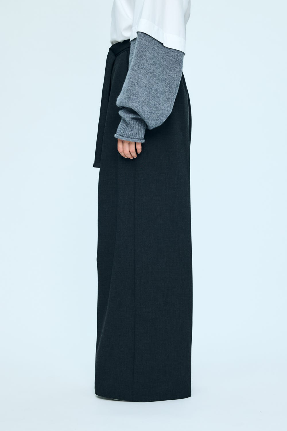 relax wide pants Stone S