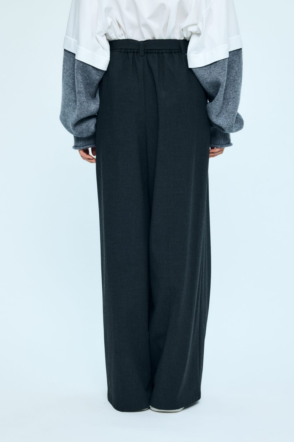 relax wide pants Stone S