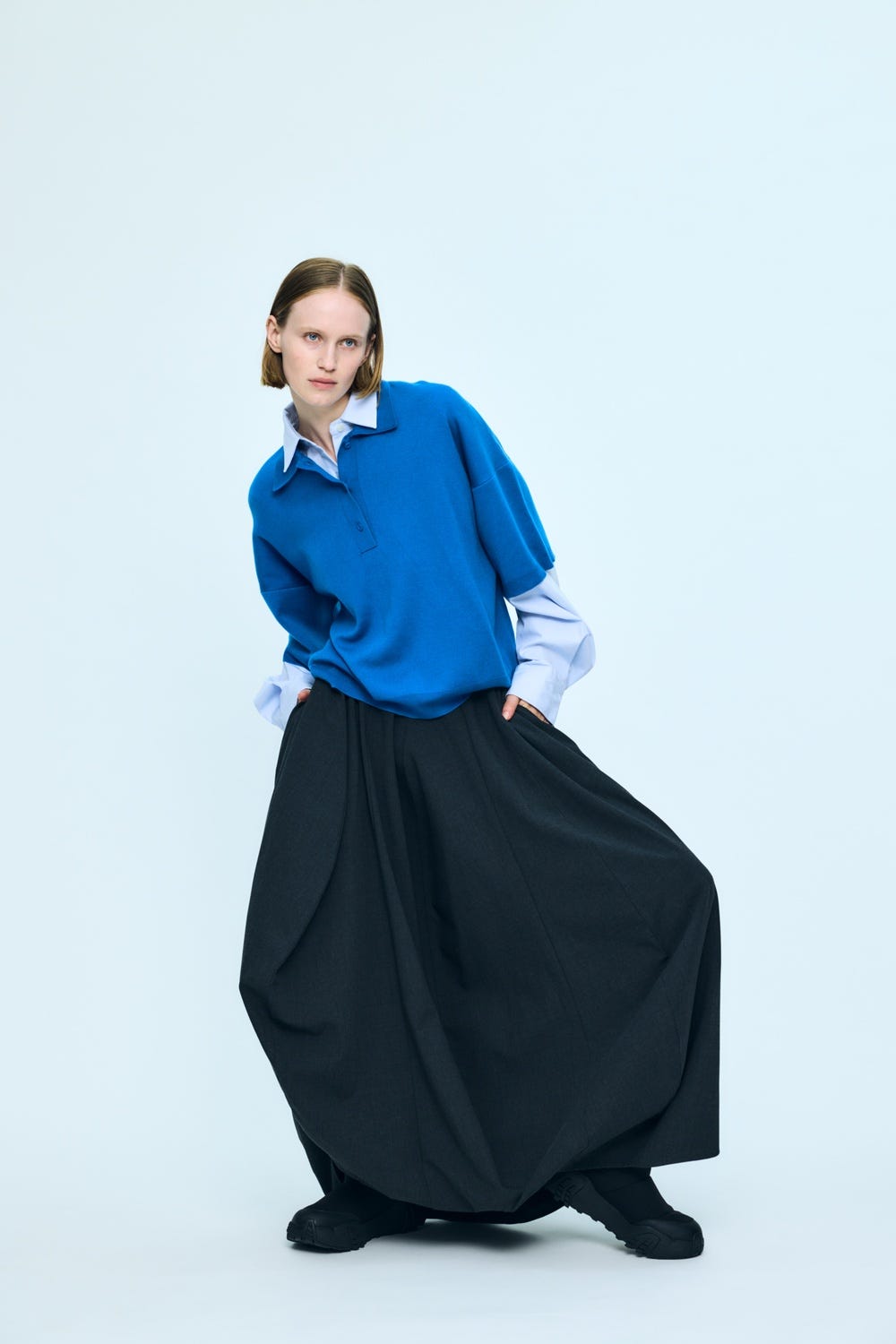 whirl skirt Stone M