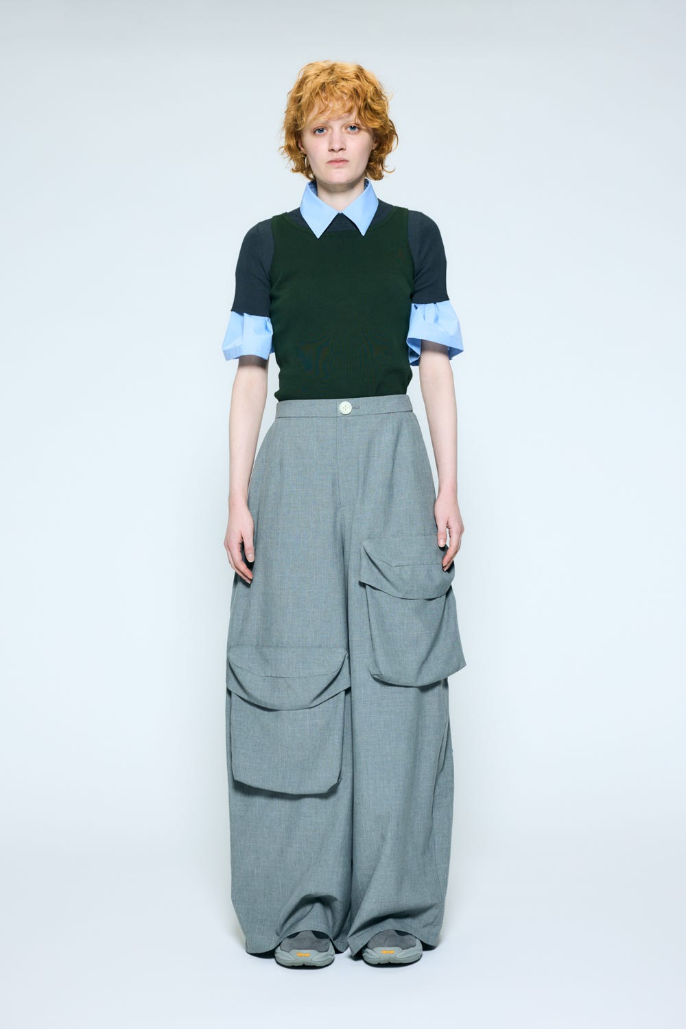 layered t-shirt Olive M