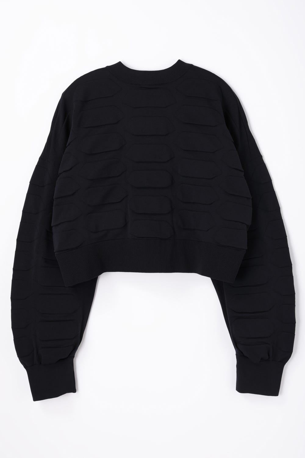 cropped hull cardigan Black M