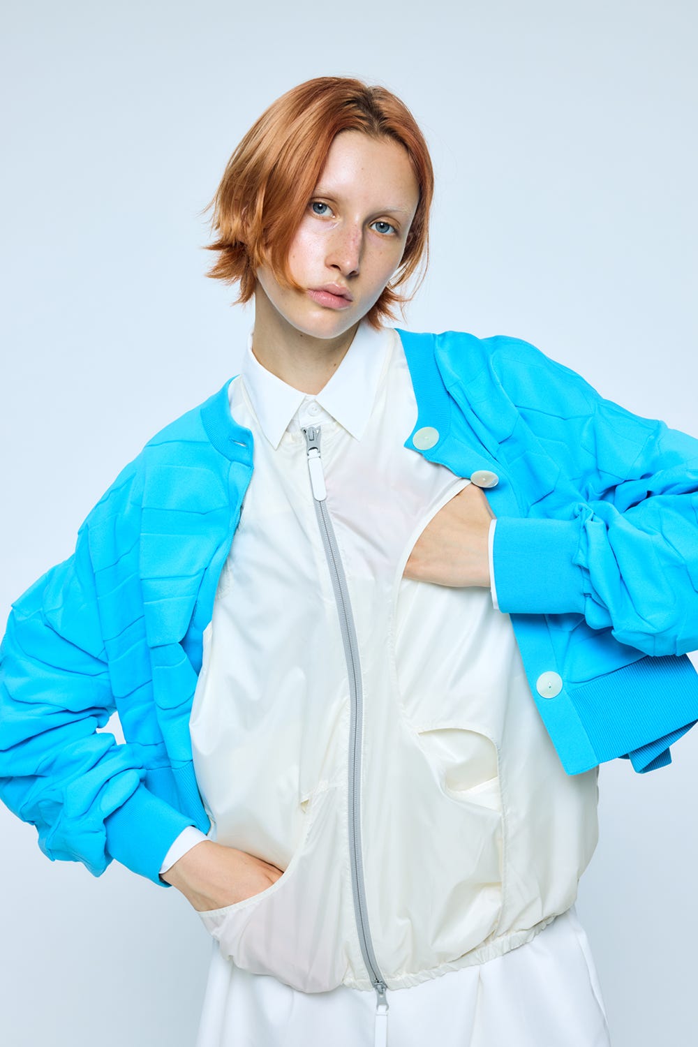 cropped hull cardigan Pool M