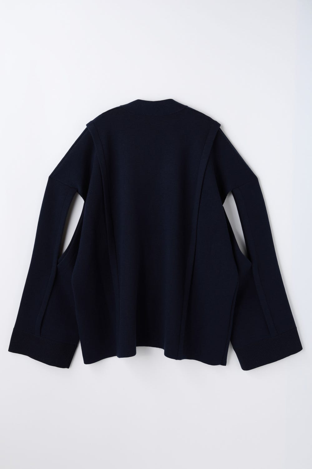 slit cardigan Space M