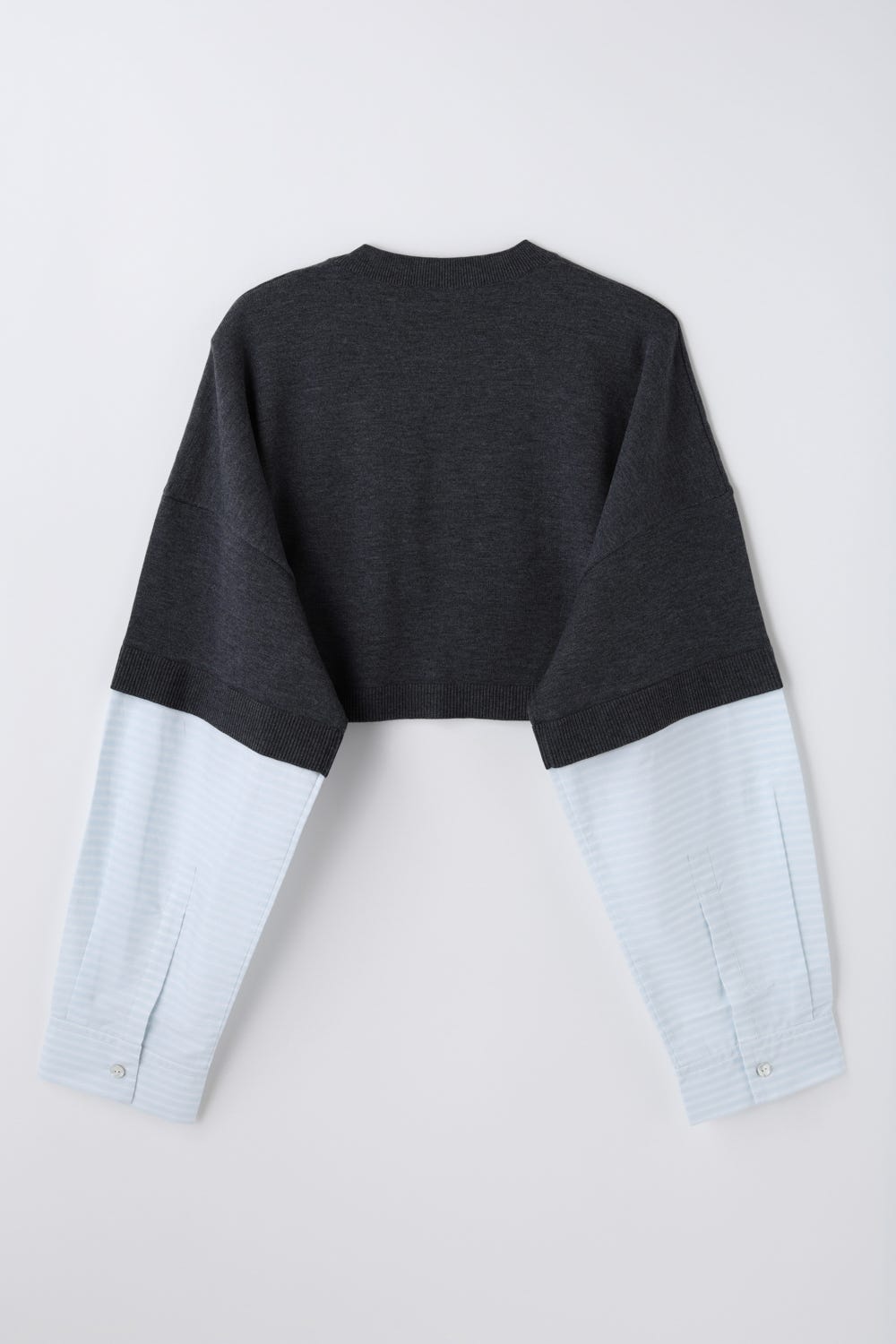 shirt combi short pullover Stone M