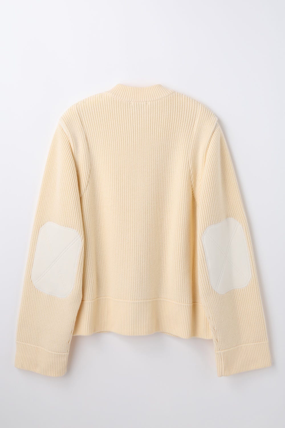 elbow patch cardigan Oatmeal M