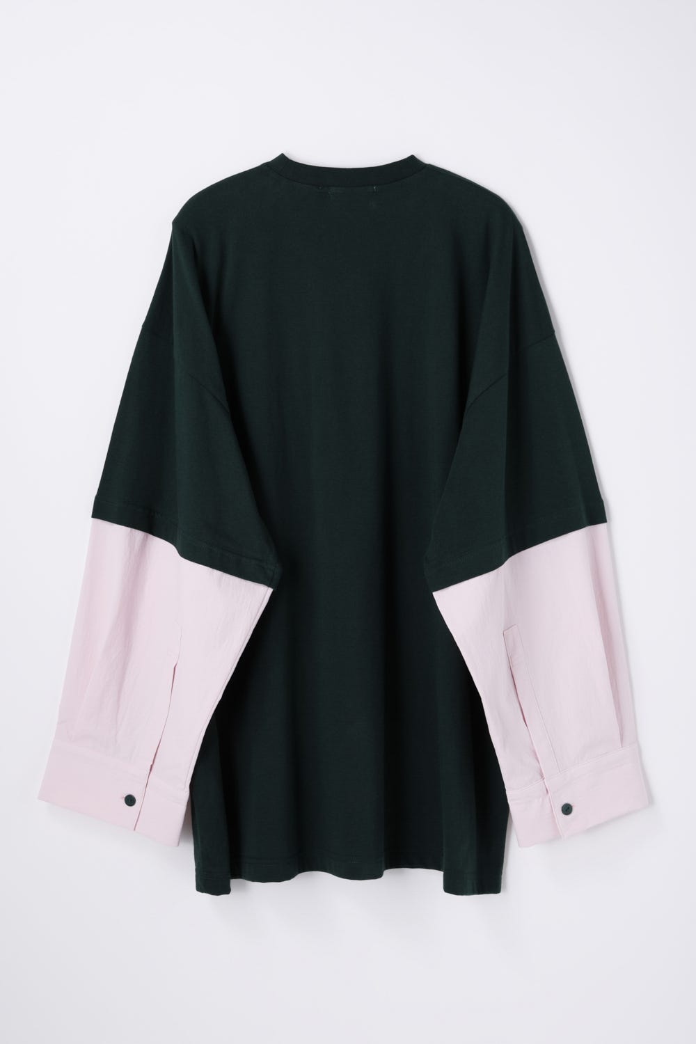 extra wide combi lonｇ-sleeves t-shirt Kale M