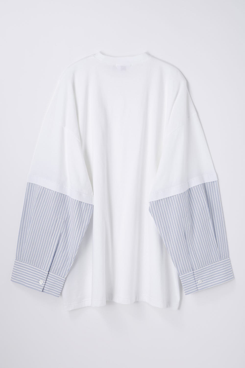 extra wide combi lonｇ-sleeves t-shirt Salt M