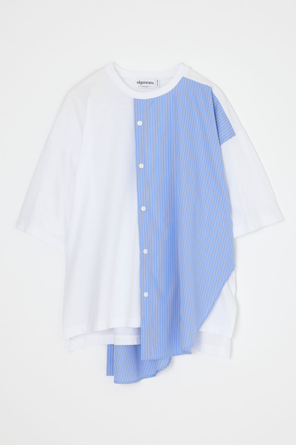 shirt combi t-shirt Salt M