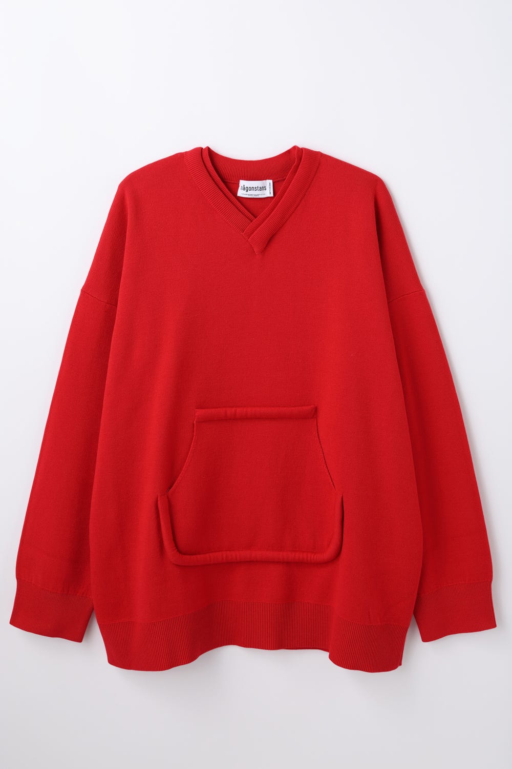 hockey v neck pullover Chili M