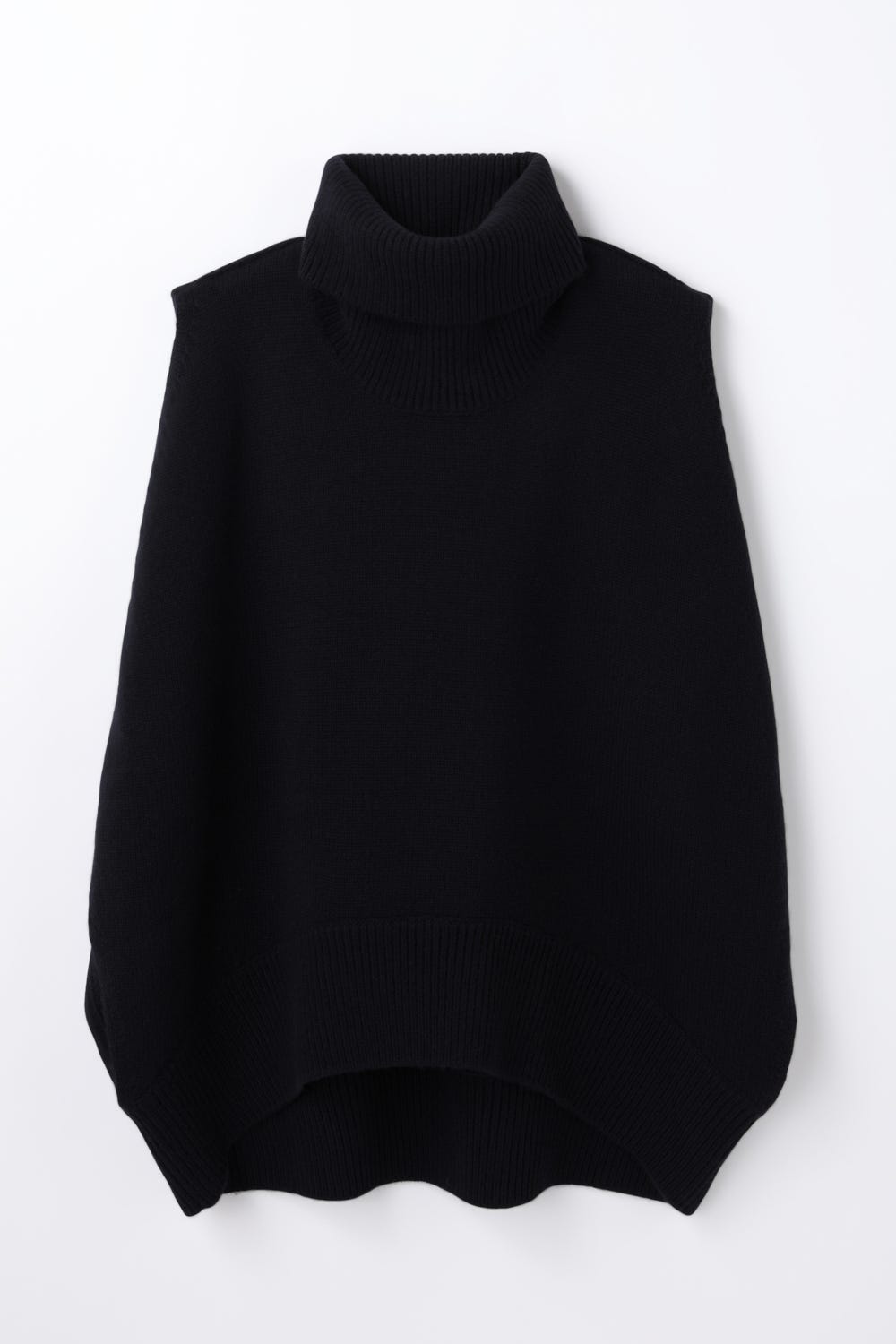 roll-neck vest Black M