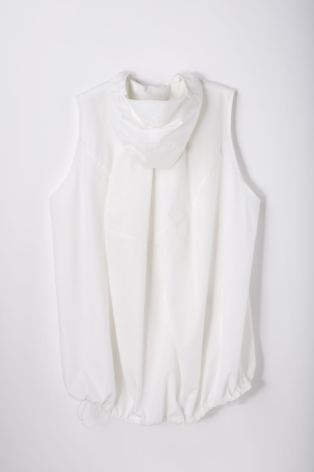 hooded vest Salt M