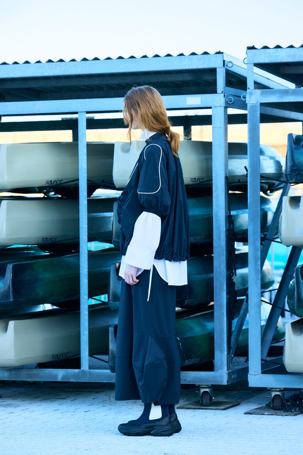 panel tech pullover Space M