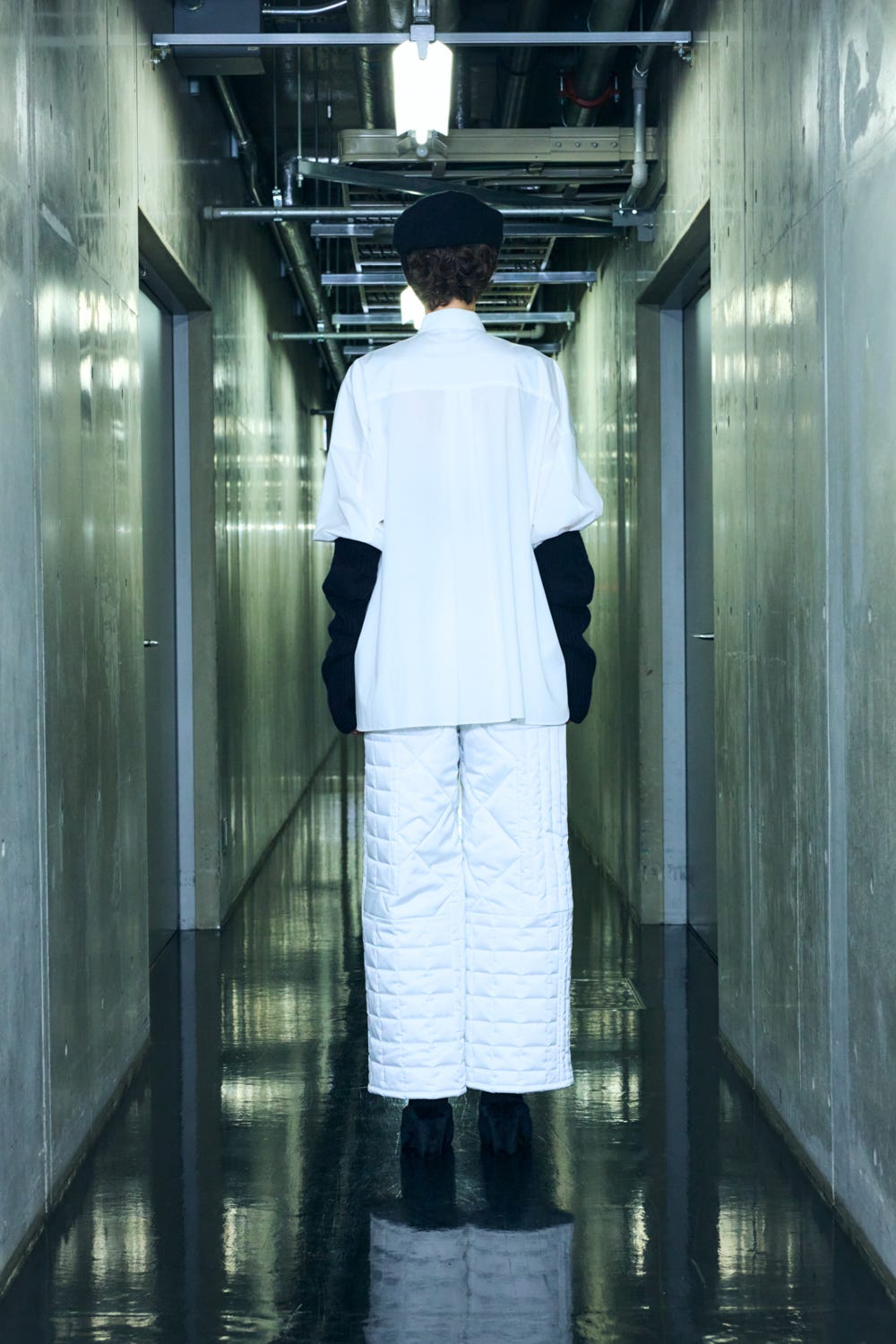 proteｃter shirt Salt M