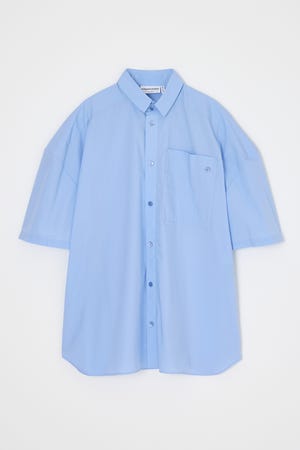 週末値下げ❗️【ナゴンスタンス】volme drape shirt 半袖シャツ shirts and blouses|någonstans official online store｜ナゴ