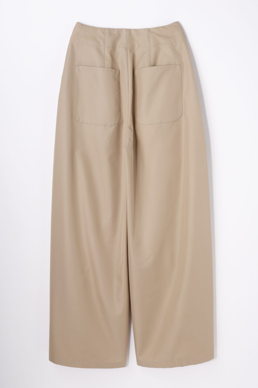 oval wide pants Sand M