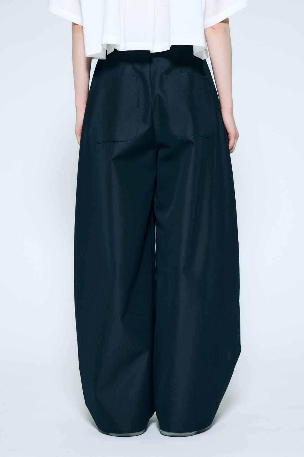 oval wide pants Space M