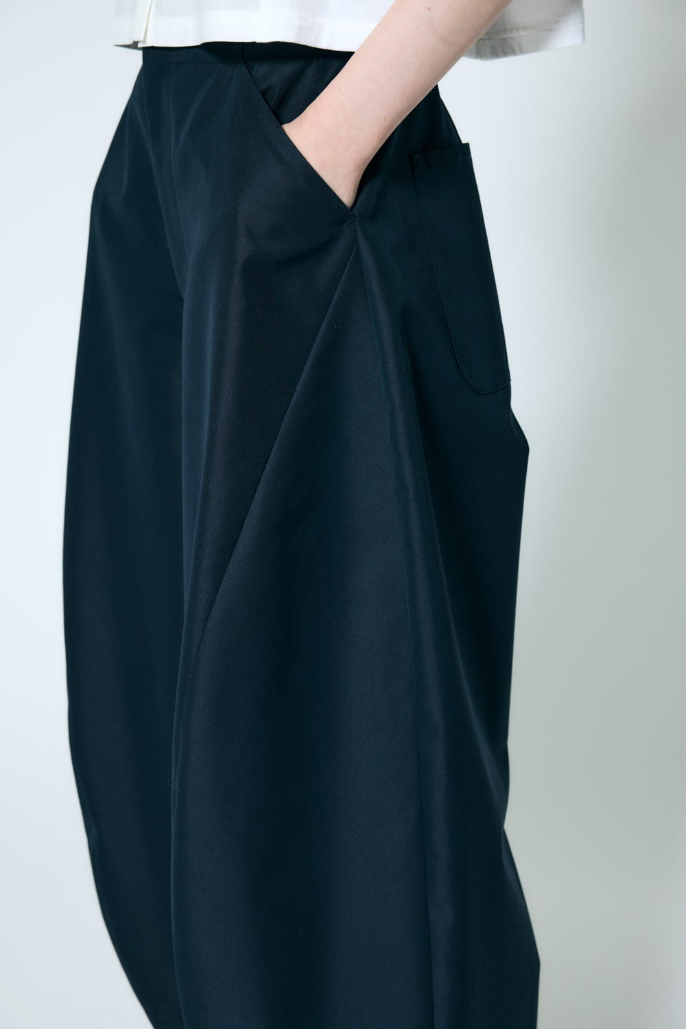 oval wide pants Space M