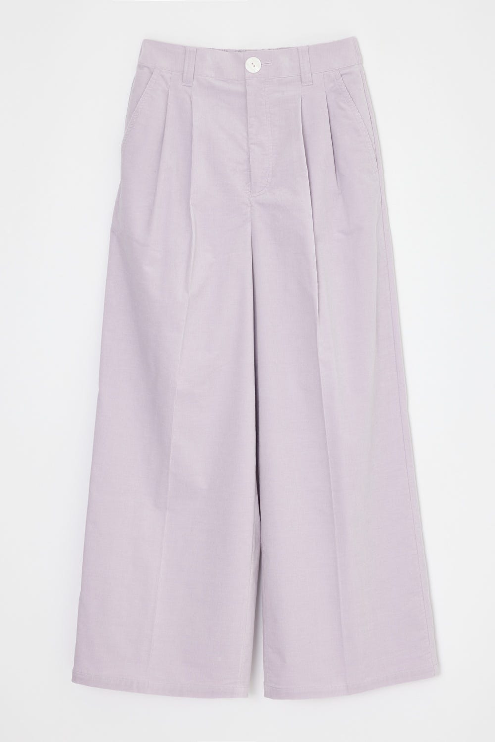 straight wide pants Lilac S