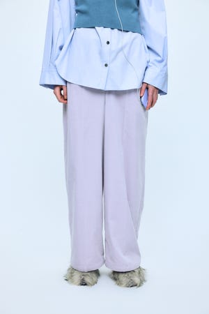 straight wide pants