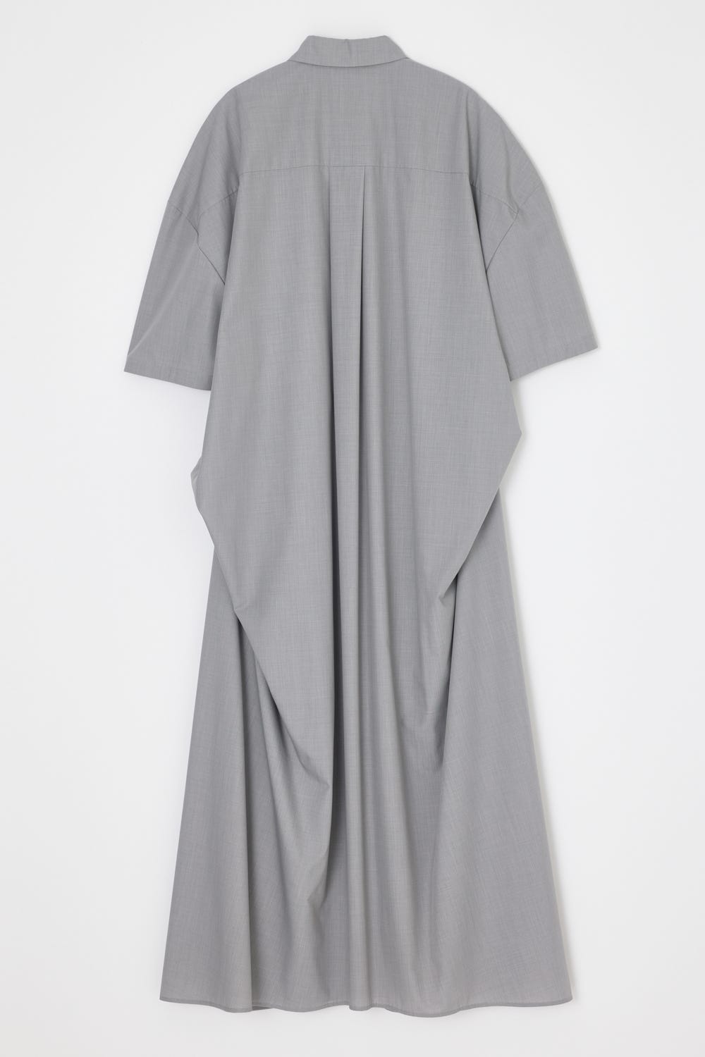 wide tuck shirt dress Wolf M