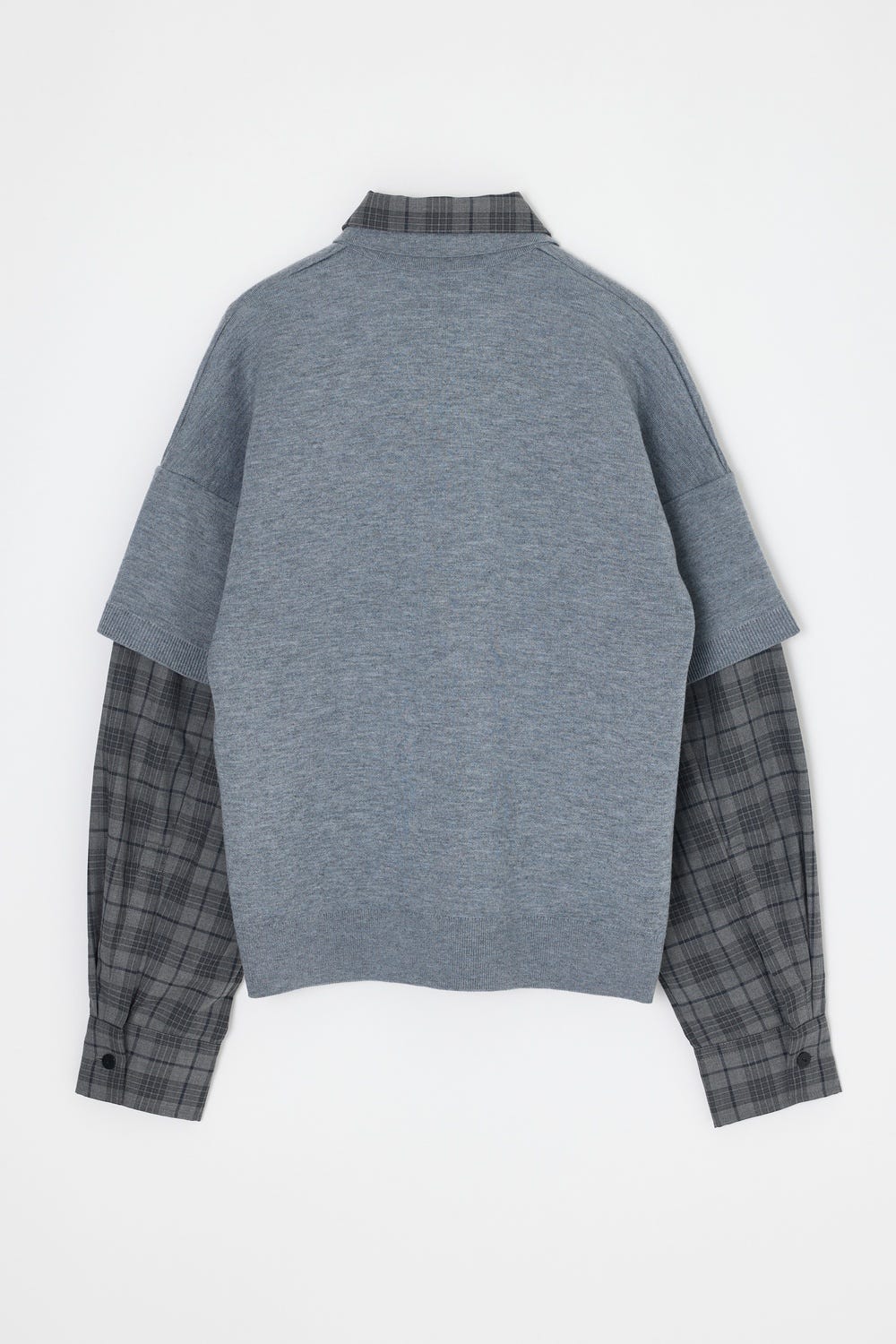 double-collar pullover Wolf M