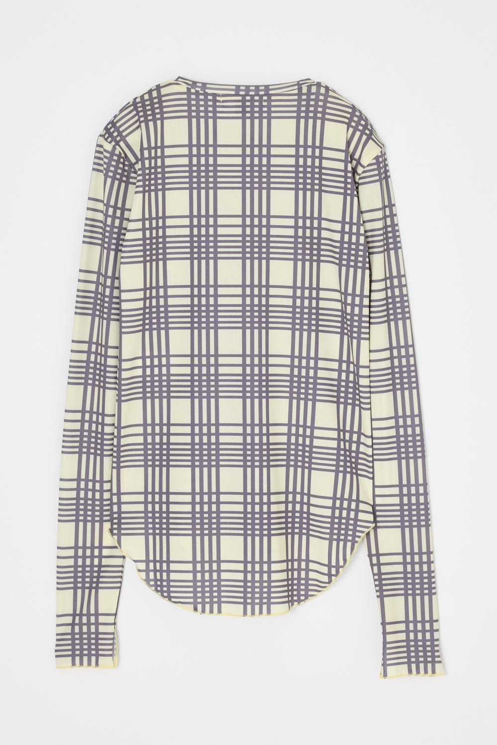 compact long-sleeves t-shirt Custard M