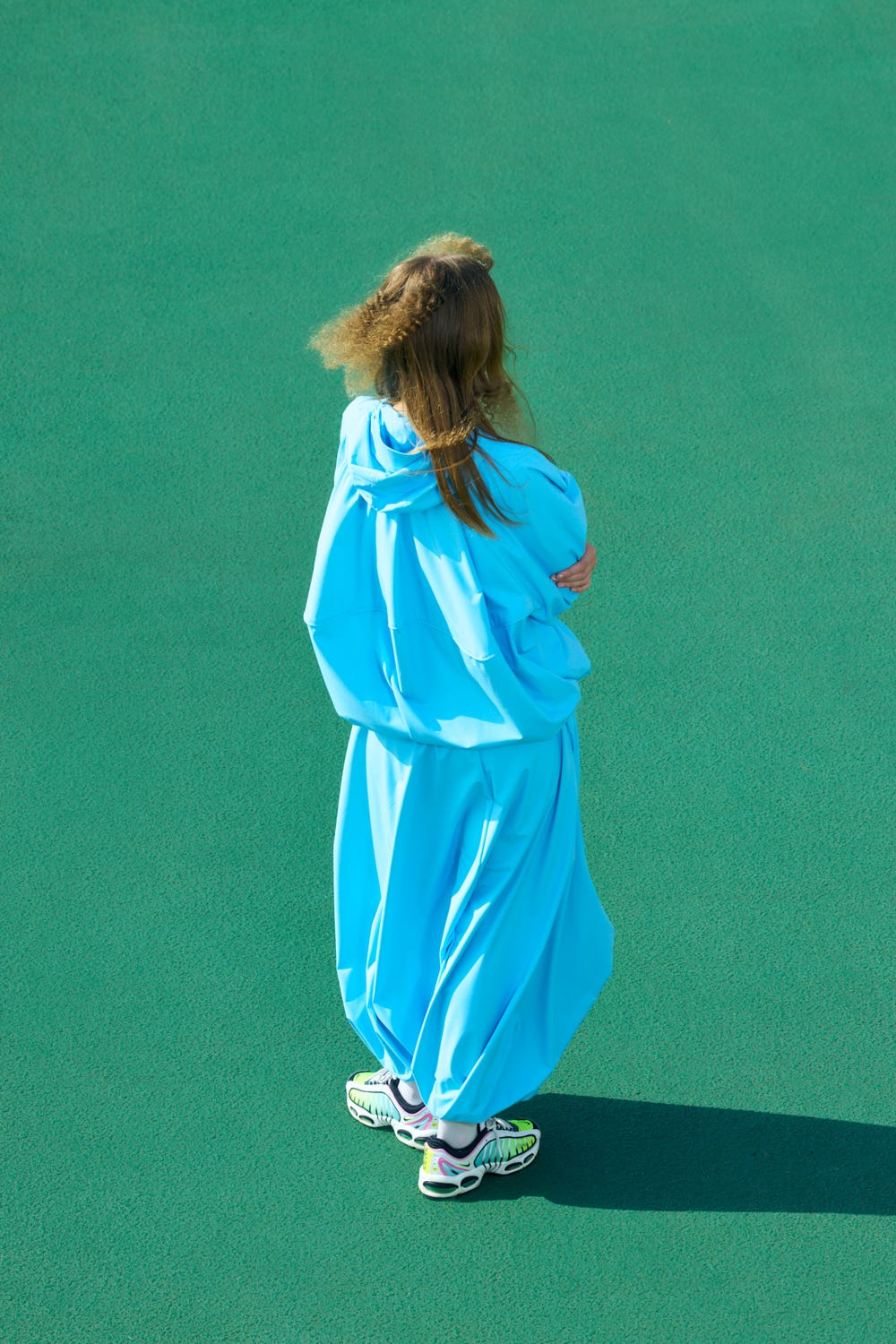 hoodie balloon blouson Water M