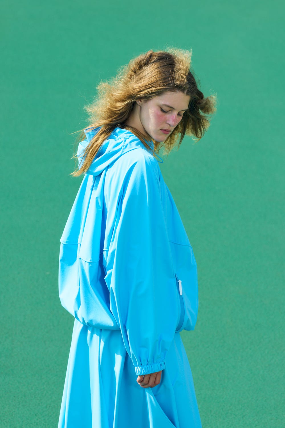 hoodie balloon blouson Water M