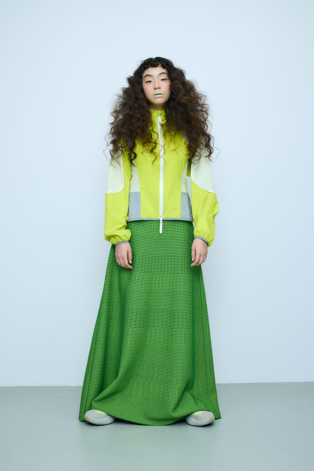 cycling blouson Lime M