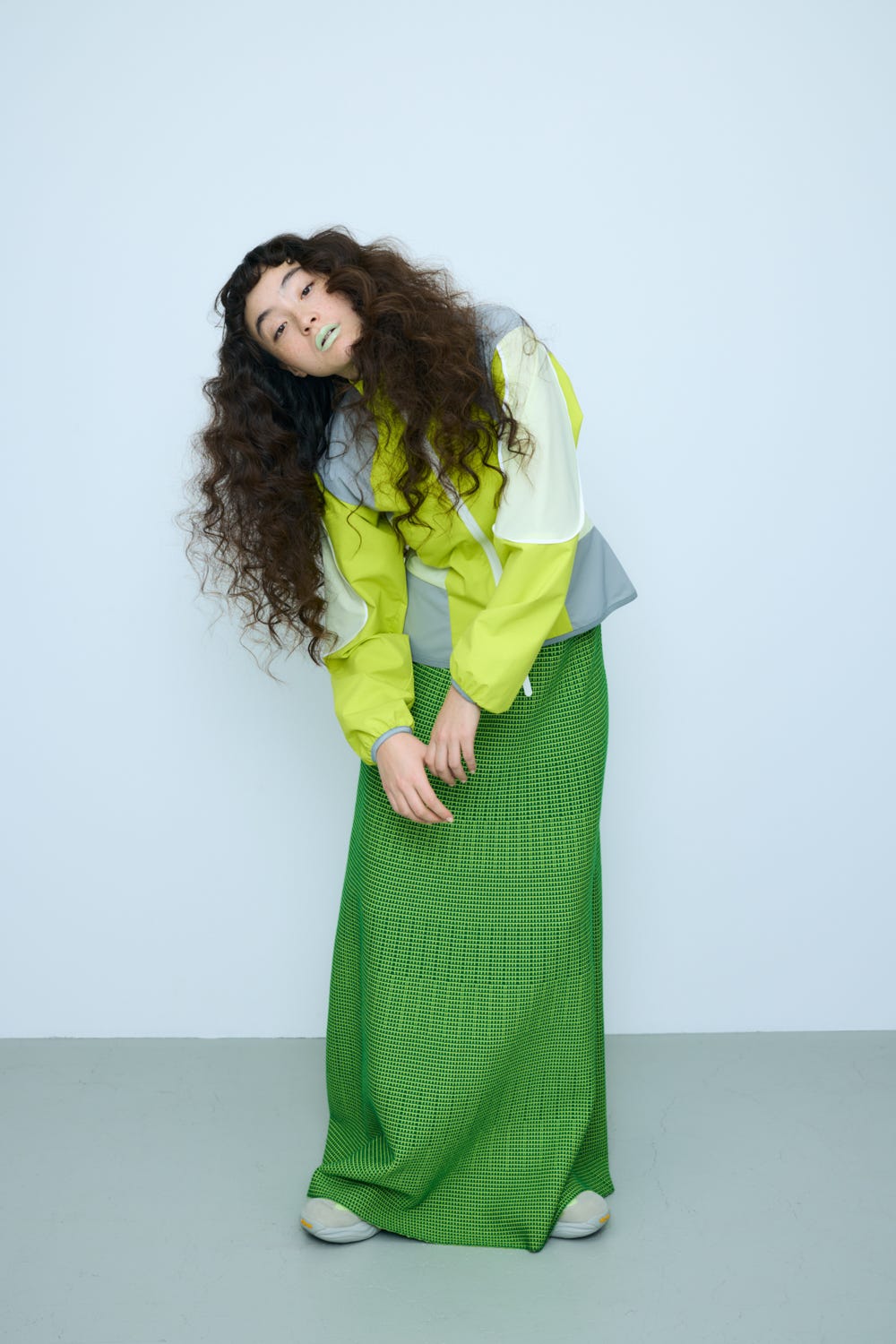 cycling blouson Lime M