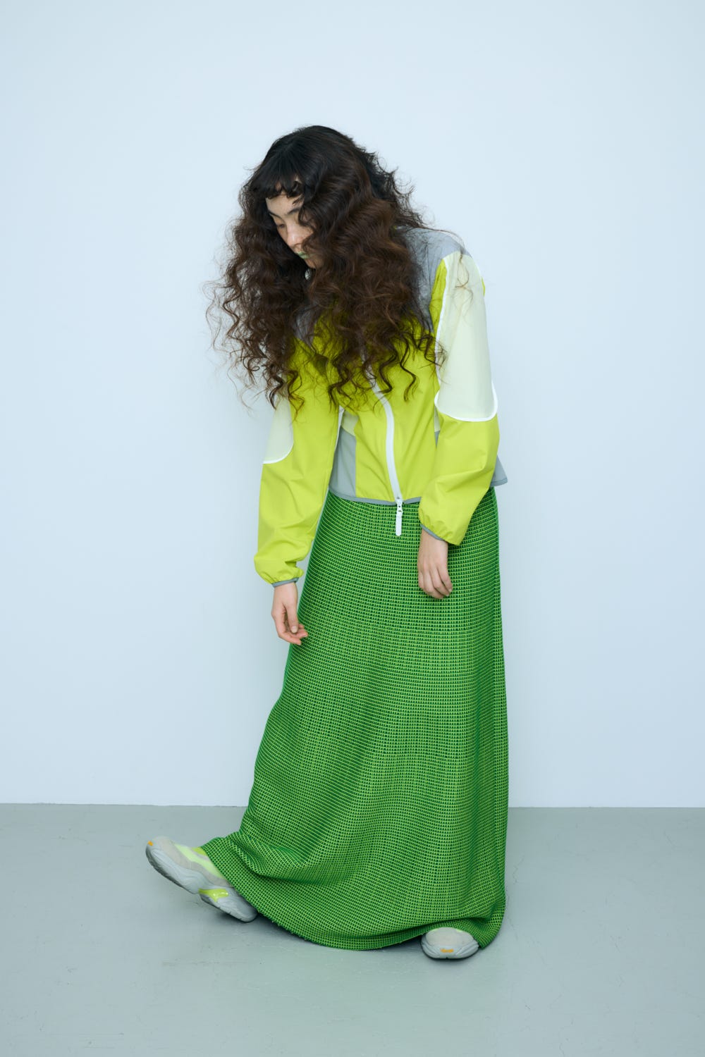 cycling blouson Lime M