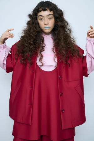 half-sleeves bench jacket｜M｜Beets｜shirts and blouses 