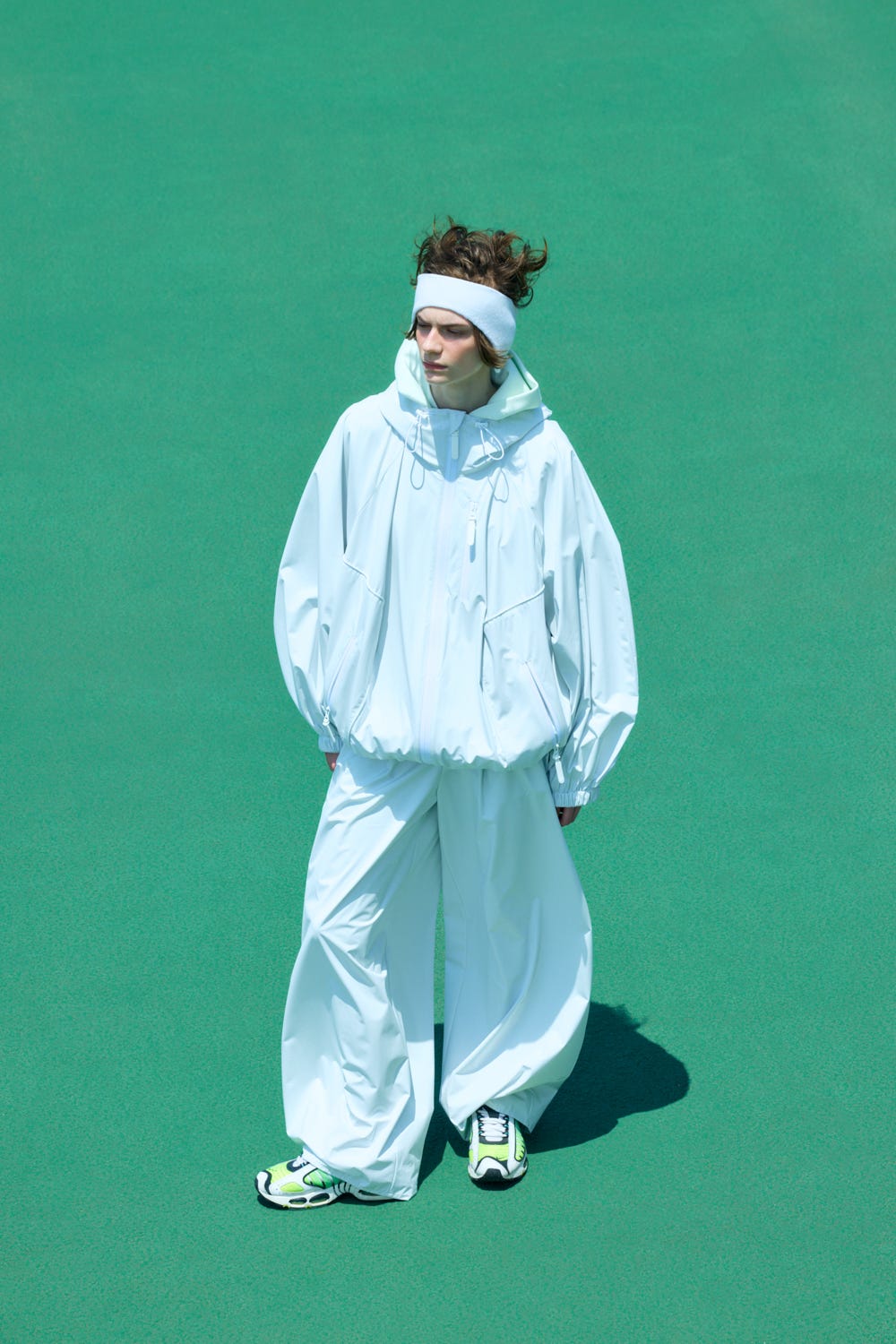 wide cocoon parachute pants Salt S