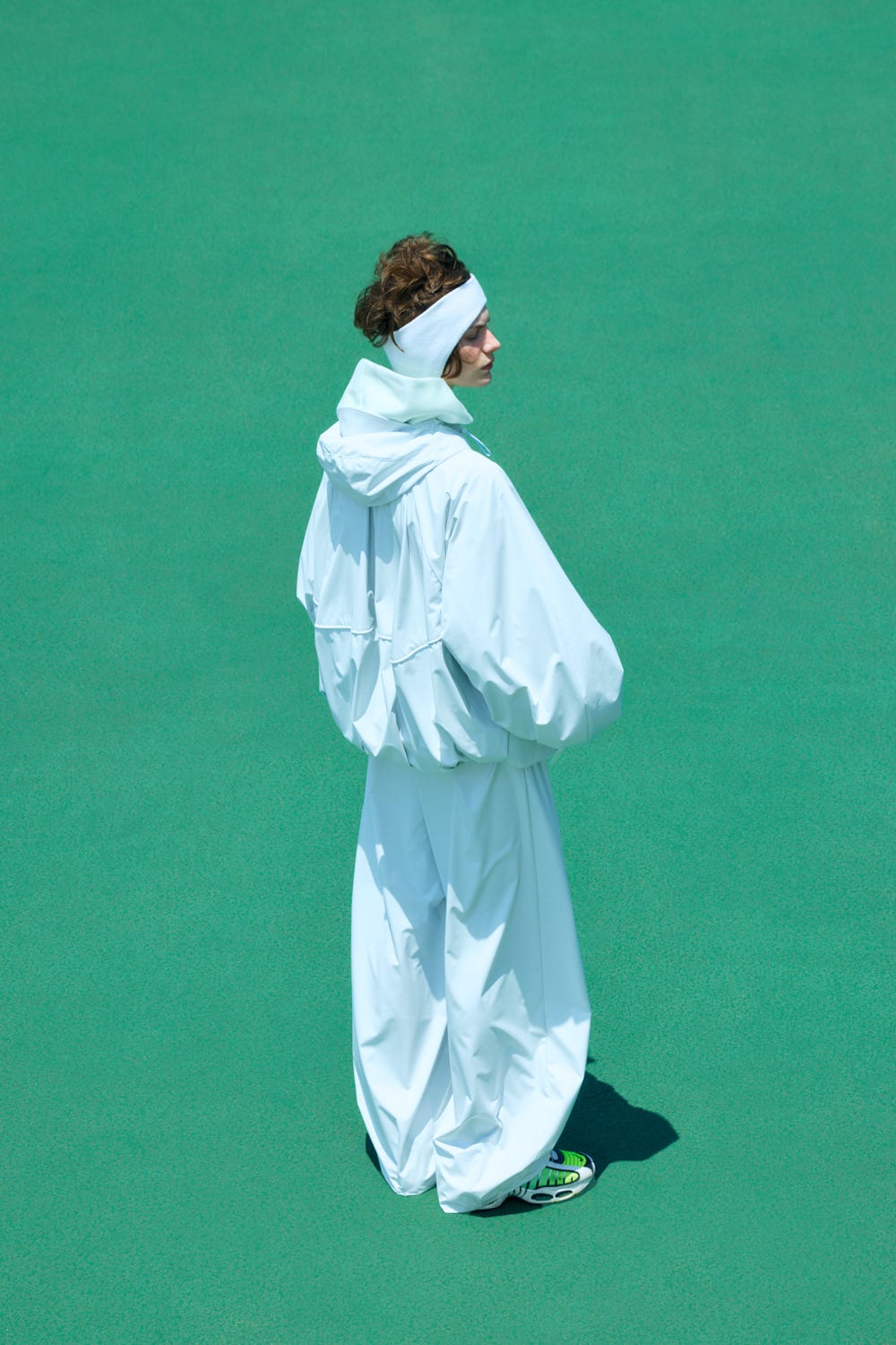 wide cocoon parachute pants Salt S