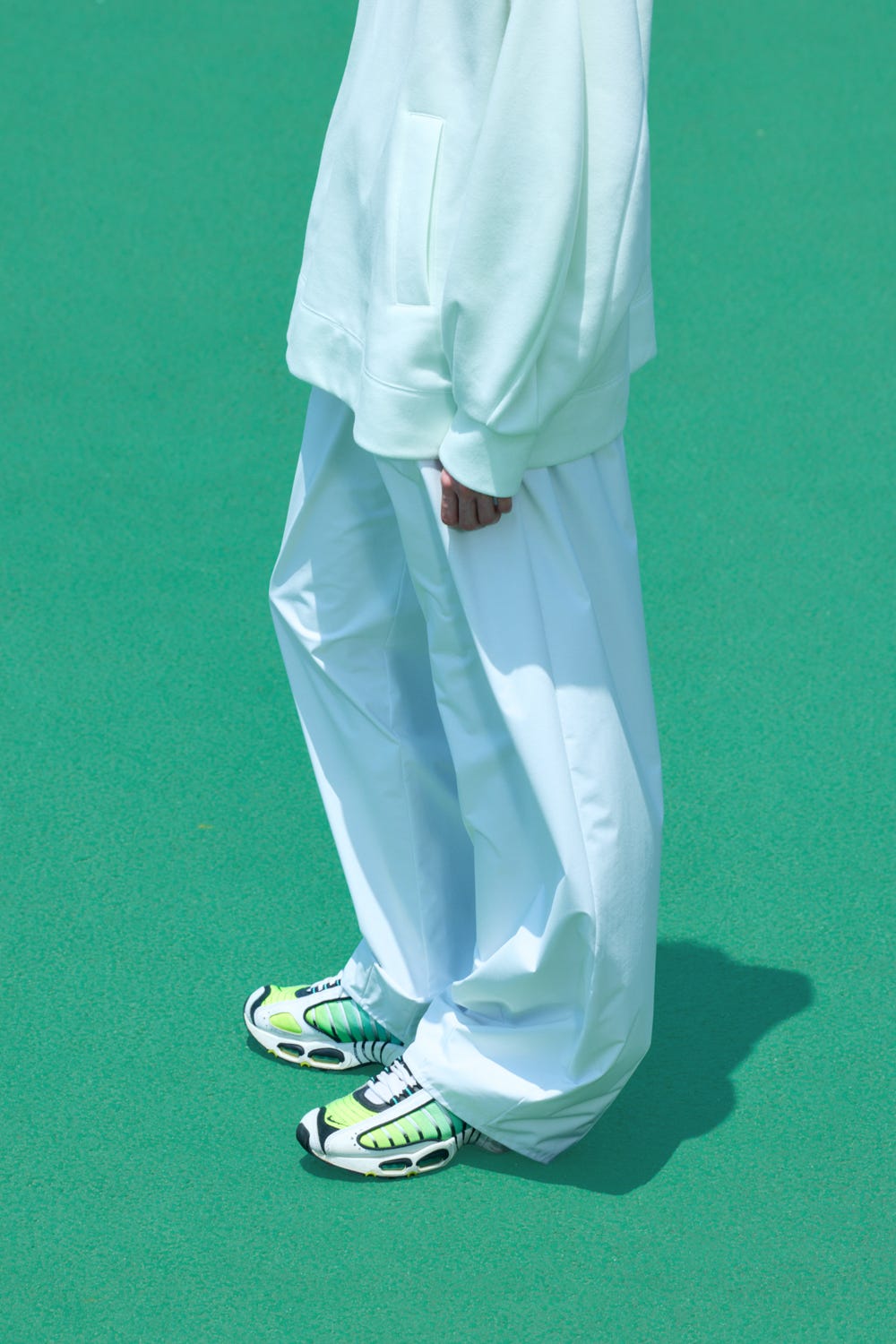 wide cocoon parachute pants Salt S