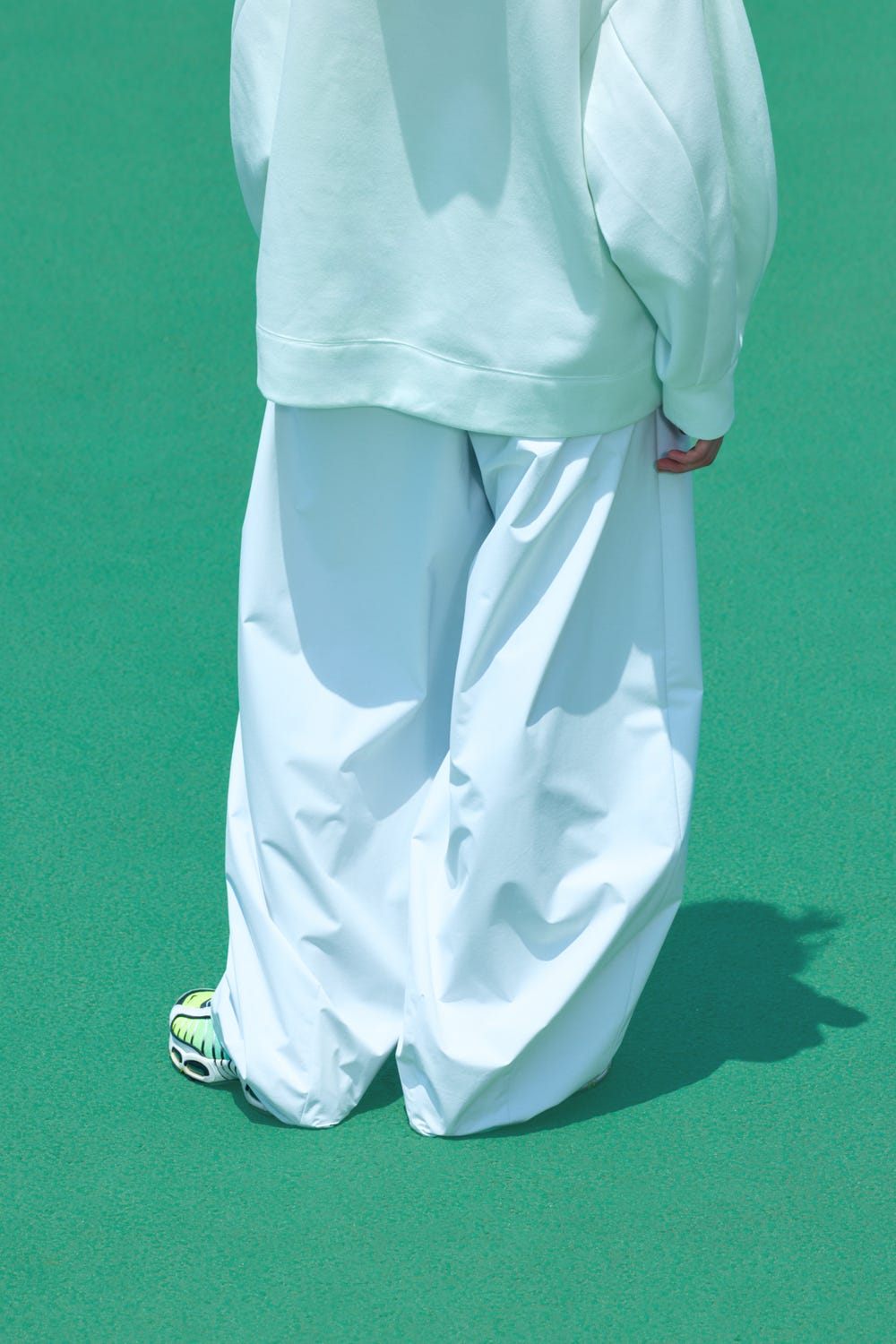 wide cocoon parachute pants Salt S