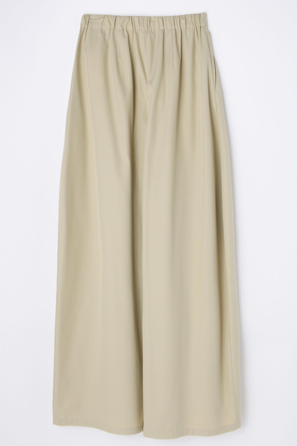 tuck wide pants Sand M