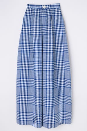 tuck wide pants｜S｜Sky｜trousers｜någonstans official online 