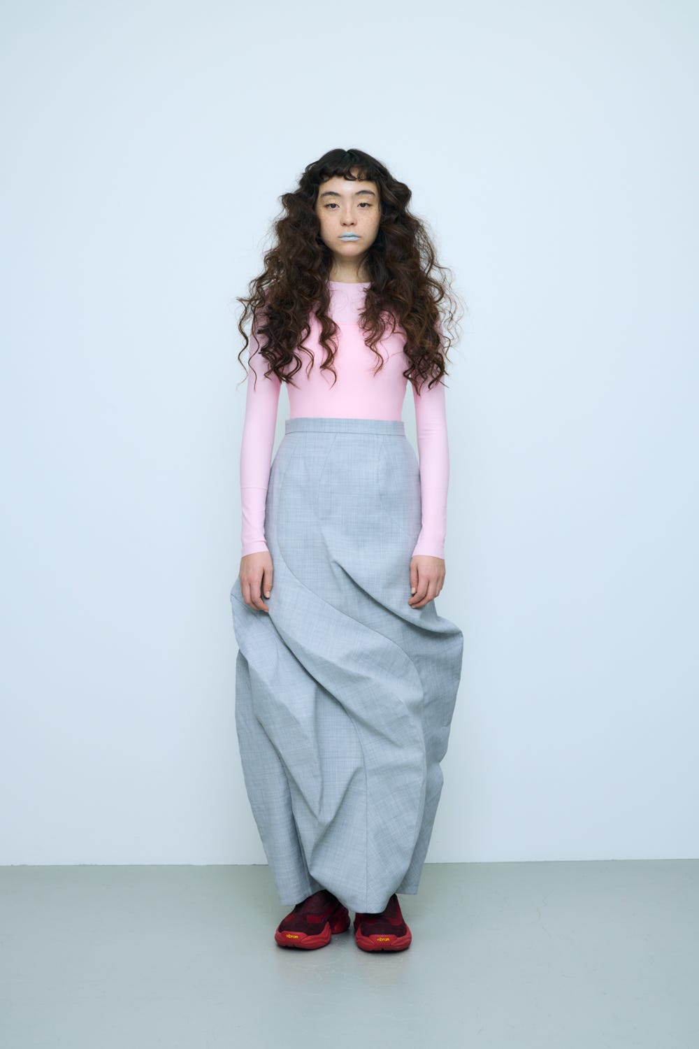 long-sleeves Peach M