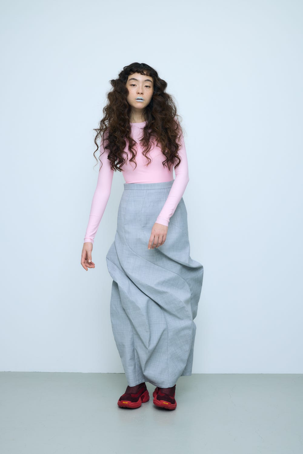 long-sleeves Peach M