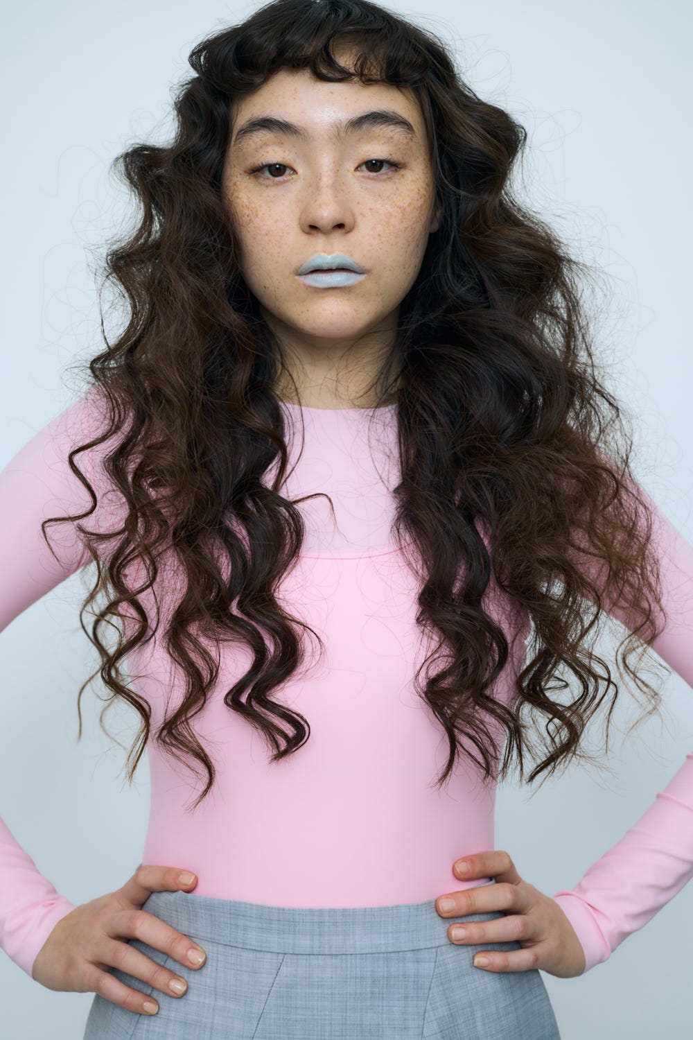 long-sleeves Peach M