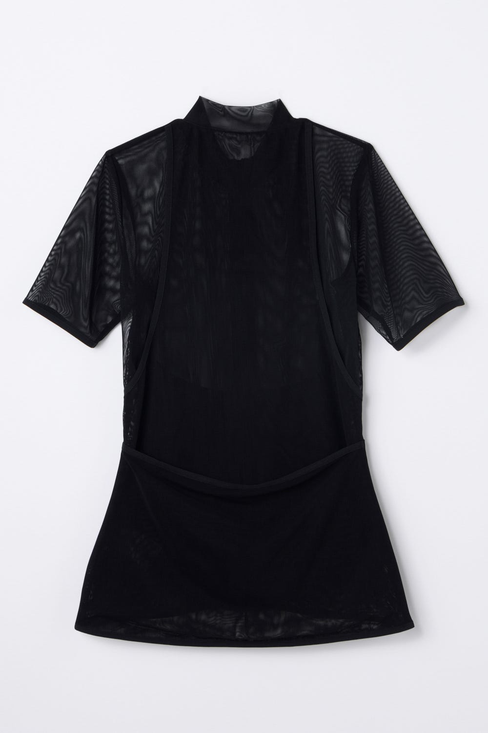 cycling zip pullover Black M